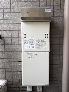 ガス給湯器交換事例(ノーリツGQ-1639WS-1)